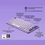 TECLADO LOGITECH INALAMBRICO POP MECHANICAL WITH EMOJI