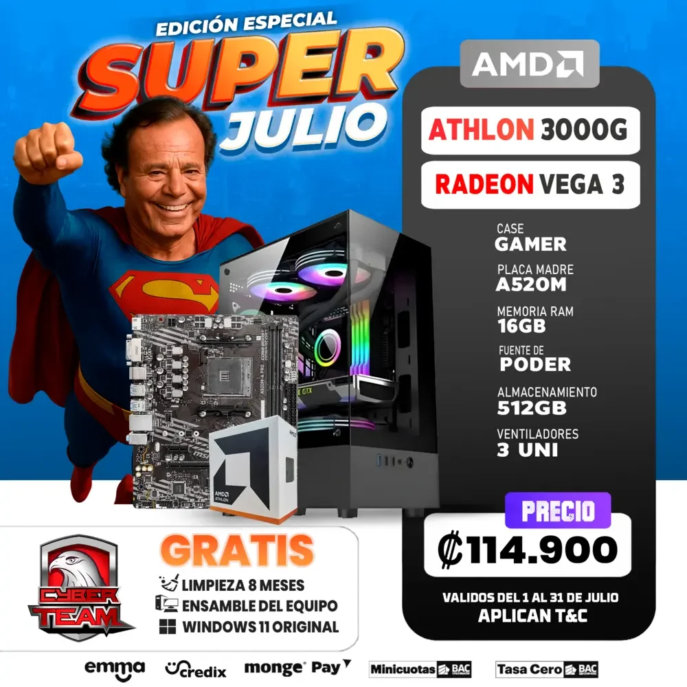 EDICION ESPECIAL AMD ATHLON 3000G