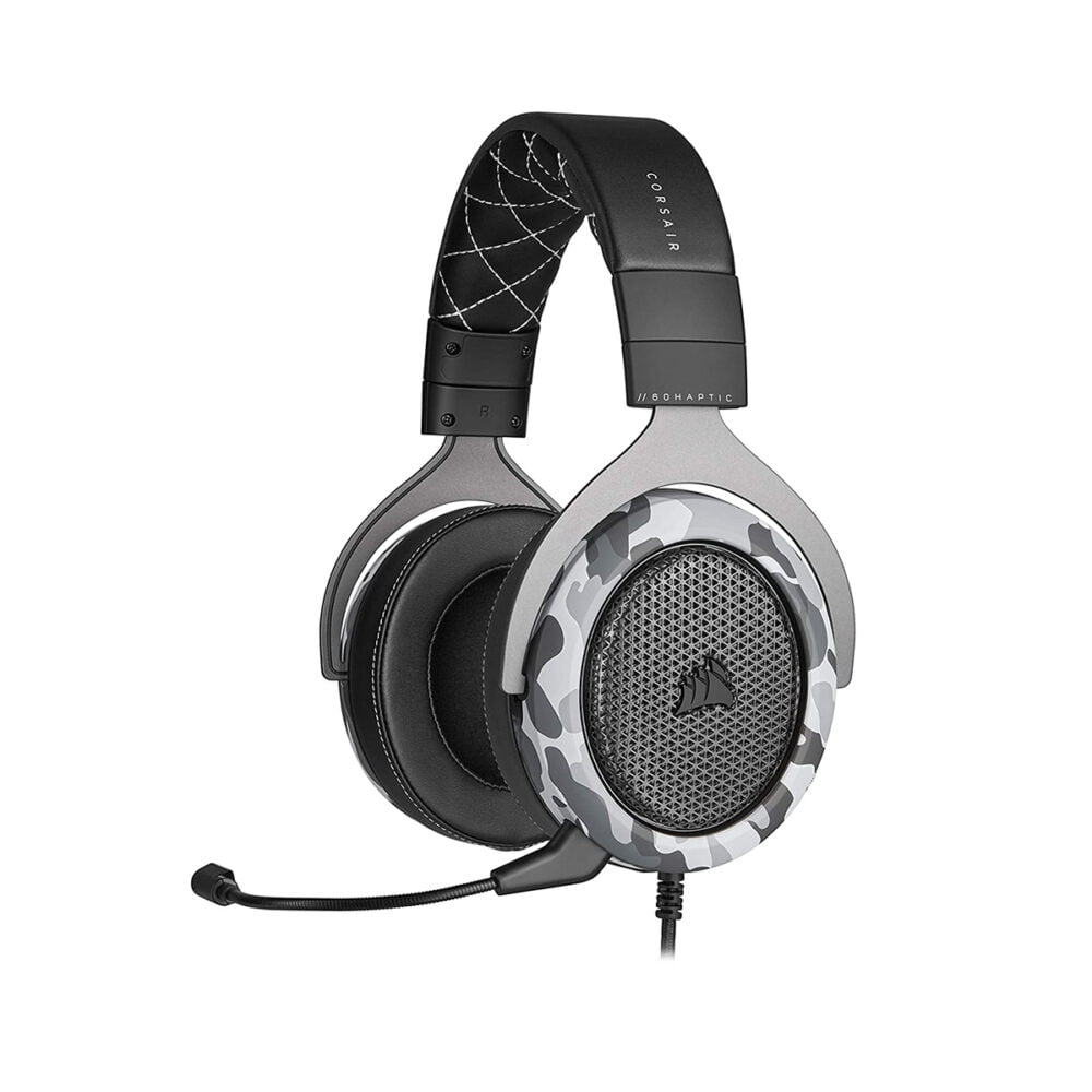 HEADSET CORSAIR HS60 HAPTIC ARCTIC CAMO HEADSET CORSAIR HS60 HAPTIC ARCTIC CAMO