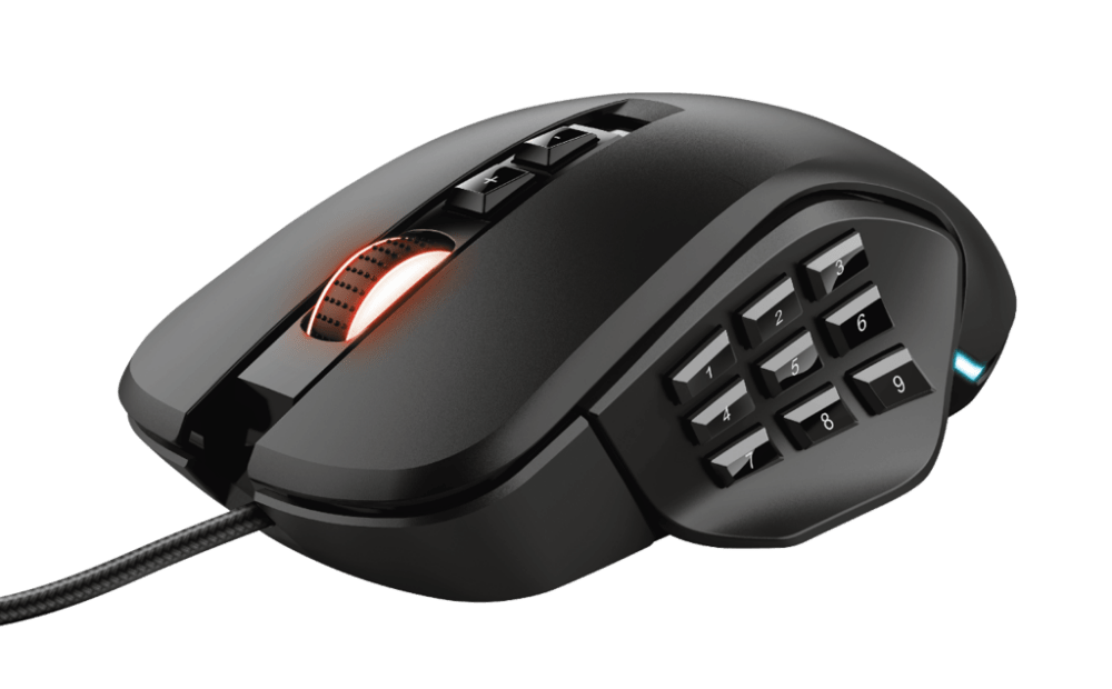 Trust mouse gaming personalizable gxt 970 morfix usb negro 23764 - Image 2
