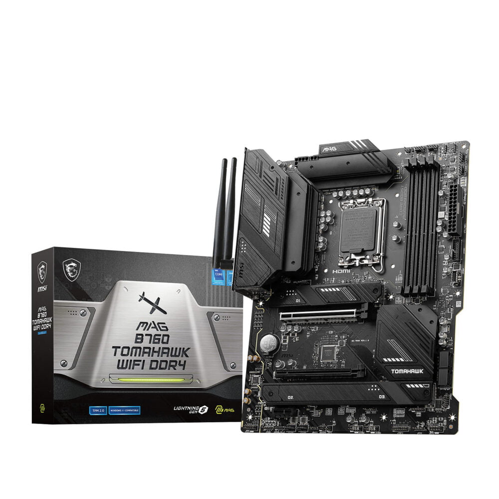 TARJETA MADRE MSI MAG B760 TOMAHAWK WIFI DDR4 TARJETA MADRE MSI MAG B760 TOMAHAWK WIFI DDR4