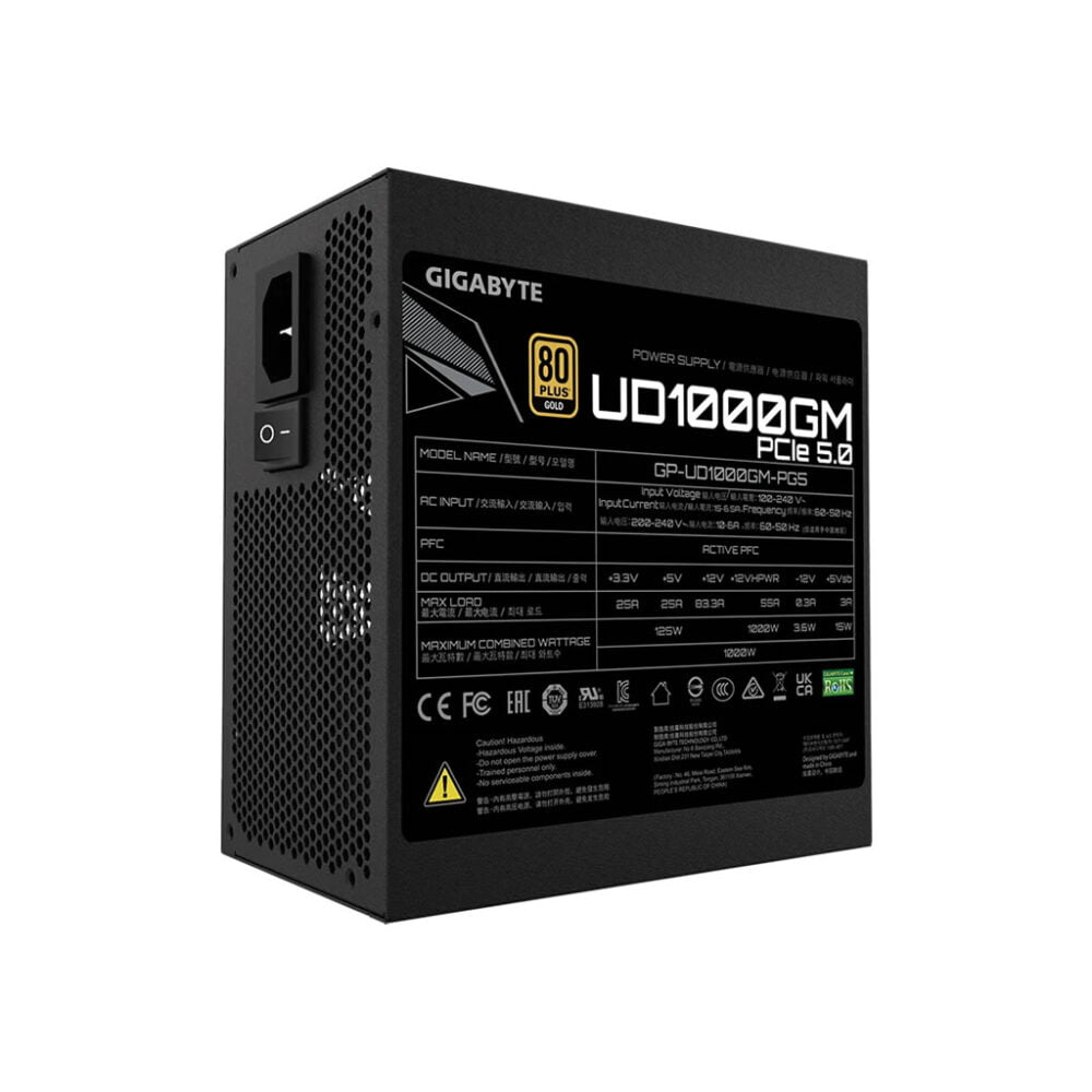 Fuente de poder gigabyte 1000w