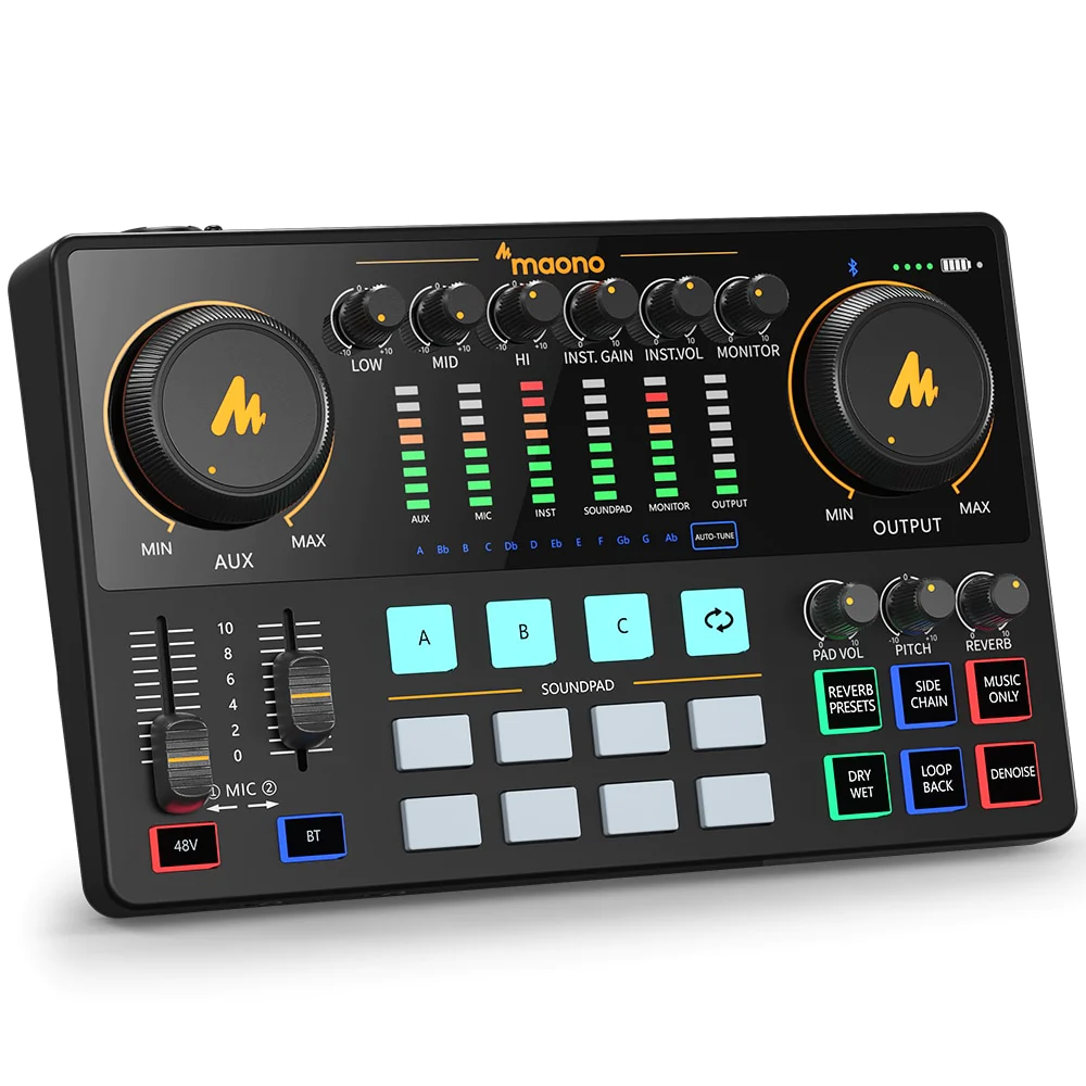 MAONOCASTER AME2A Estudio de producción de audio