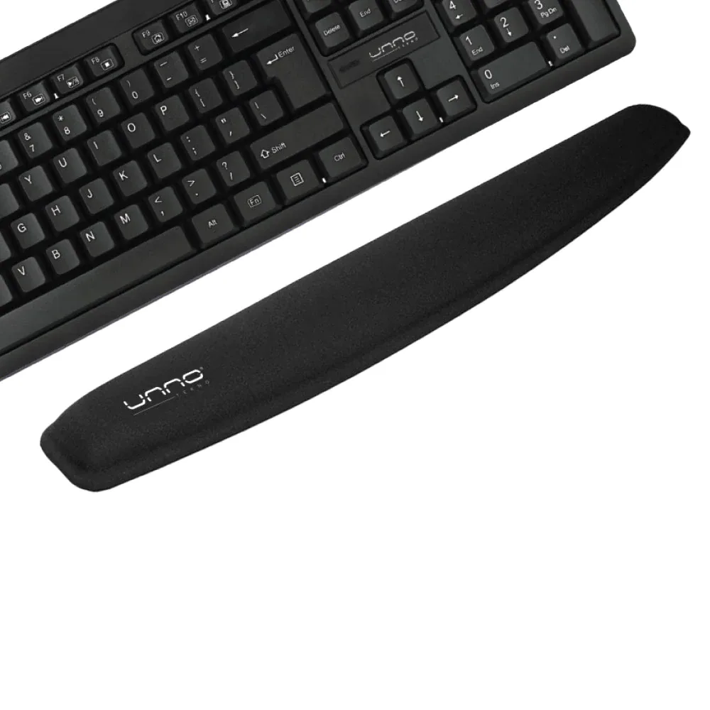 ALMOHADILLA REPOSAMUÑECAS DE GEL PARA TECLADOS UNNO TEKNO MP6006BK *C ALMOHADILLA REPOSAMUÑECAS DE GEL PARA TECLADOS UNNO TEKNO MP6006BK *C