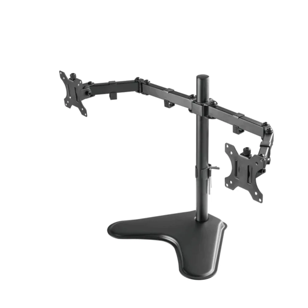 SOPORTE DE ESCRITORIO DOBLE PARA TV O MONITOR