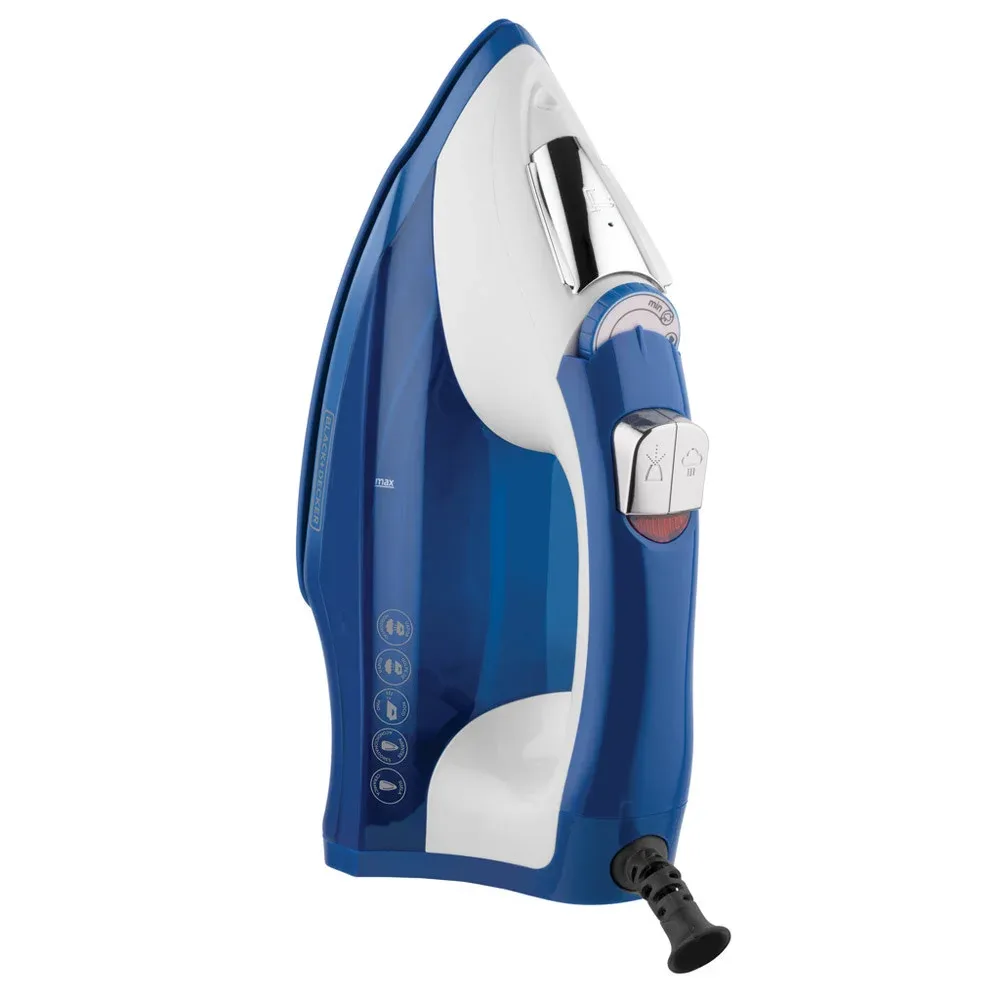 Plancha de vapor Azúl
