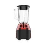 Black + Decker Licuadora Rojo Acero Inoxidable 700 Watts, 8 Veloc. Jarra vidrio 1.25L BL0876-2RDLA - Image 2