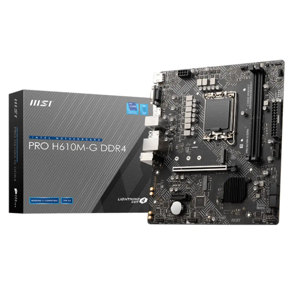 MSI PRO H610M-G DDR4