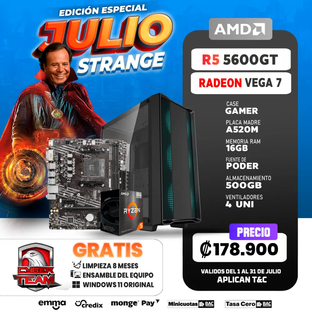 PC GAMING RYZEN 5 5600GT