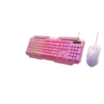 Xtech - Keyboard and mouse set - Wired -Pink - Gaming-XTK-540S - Image 2