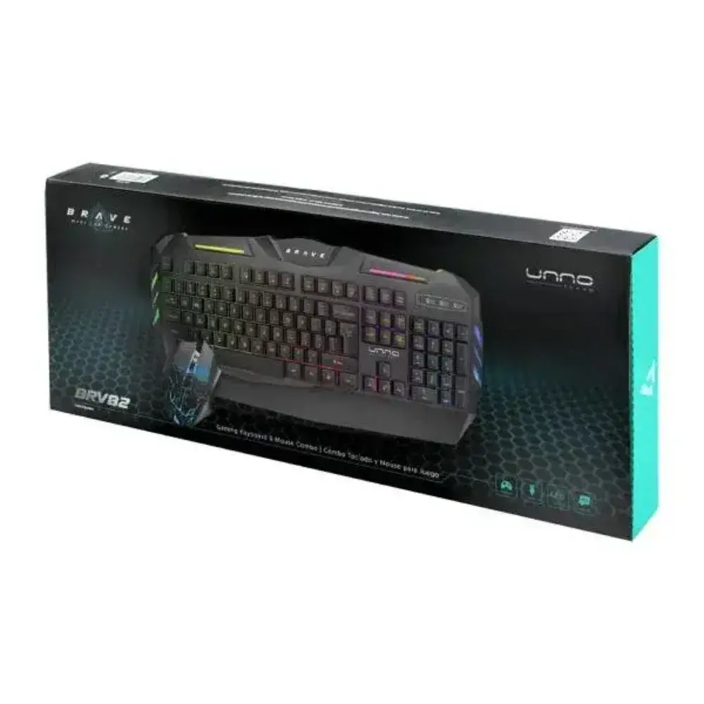 TECLADO Y MOUSE BRAVE