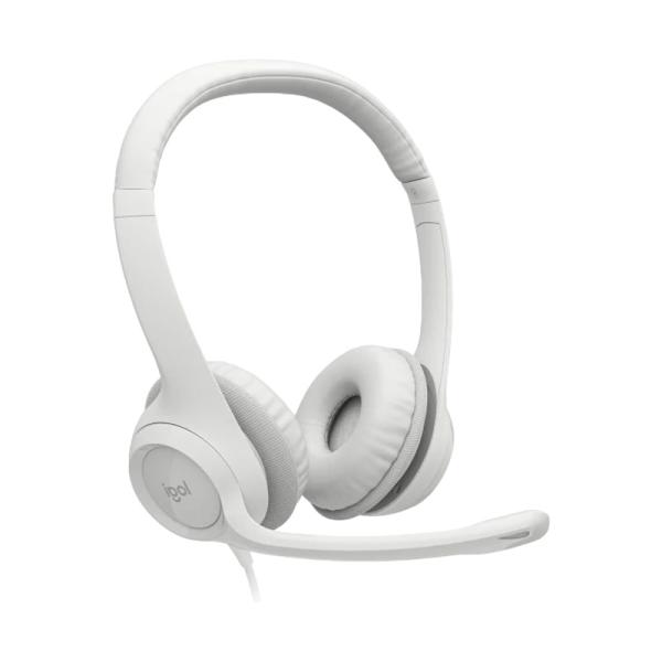 HEADSET LOGITECH H390 WHITE 981-001285 HEADSET LOGITECH H390 WHITE 981-001285