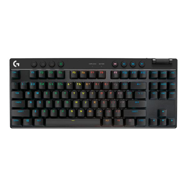 TECLADO GAMING RGB LOGITECH G PRO X TKL MECANICO BLUETOOTH INGLES 920-012127
