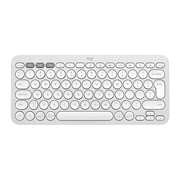 TECLADO LOGITECH PEBBLE KEYS 2 K380S 70% MEMBRANA BLUETOOTH ESPAÑOL 920-011784
