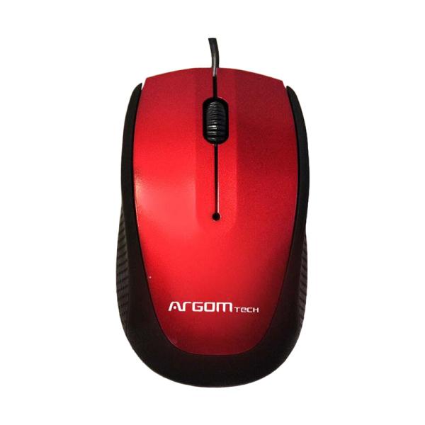 Mouse Argom Óptico Red