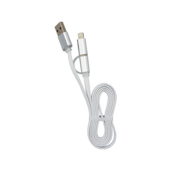CABLE ARGOM 2 IN 1 IPHONE