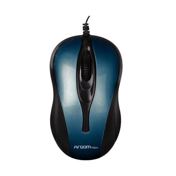 Mouse Argom USB Retráctil Blue