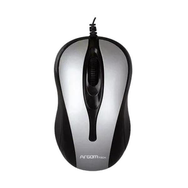 Mouse Argom USB Retráctil Grey