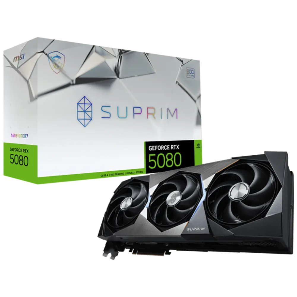 MSI GEFORCE RTX 5080 16GB SUPRIM
