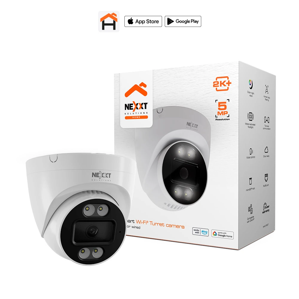 Nexxt Solutions Home – Turret cam 2K RJ45