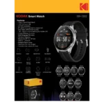 Kodak reloj inteligente SW7202 plateado 1,45" full touch - Image 3