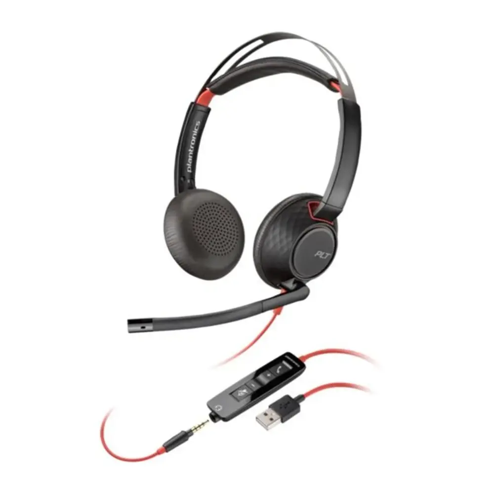 POLY – Headphones – lackwire 5220 Stereo USB-A