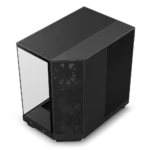 nzxt h6 flow compact dual chamber mid tower airlfow case black - Image 3