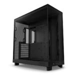 nzxt h6 flow compact dual chamber mid tower airlfow case black - Image 2