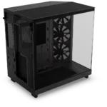 nzxt h6 flow compact dual chamber mid tower airlfow case black - Image 4