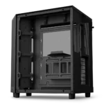 nzxt h6 flow compact dual chamber mid tower airlfow case black - Image 5