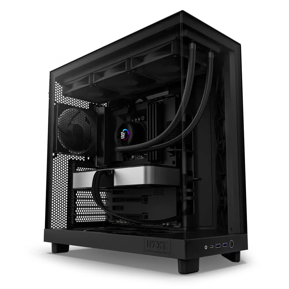 NZXT H6 flow compact dual chamber
