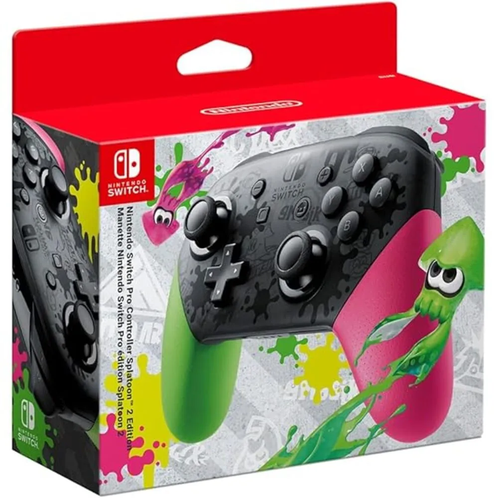Nintendo Switch Control Pro Edición Splatoon 3