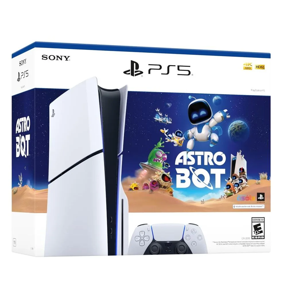 Sony PlayStation 5 Slim Disco Bundle Astro Bot