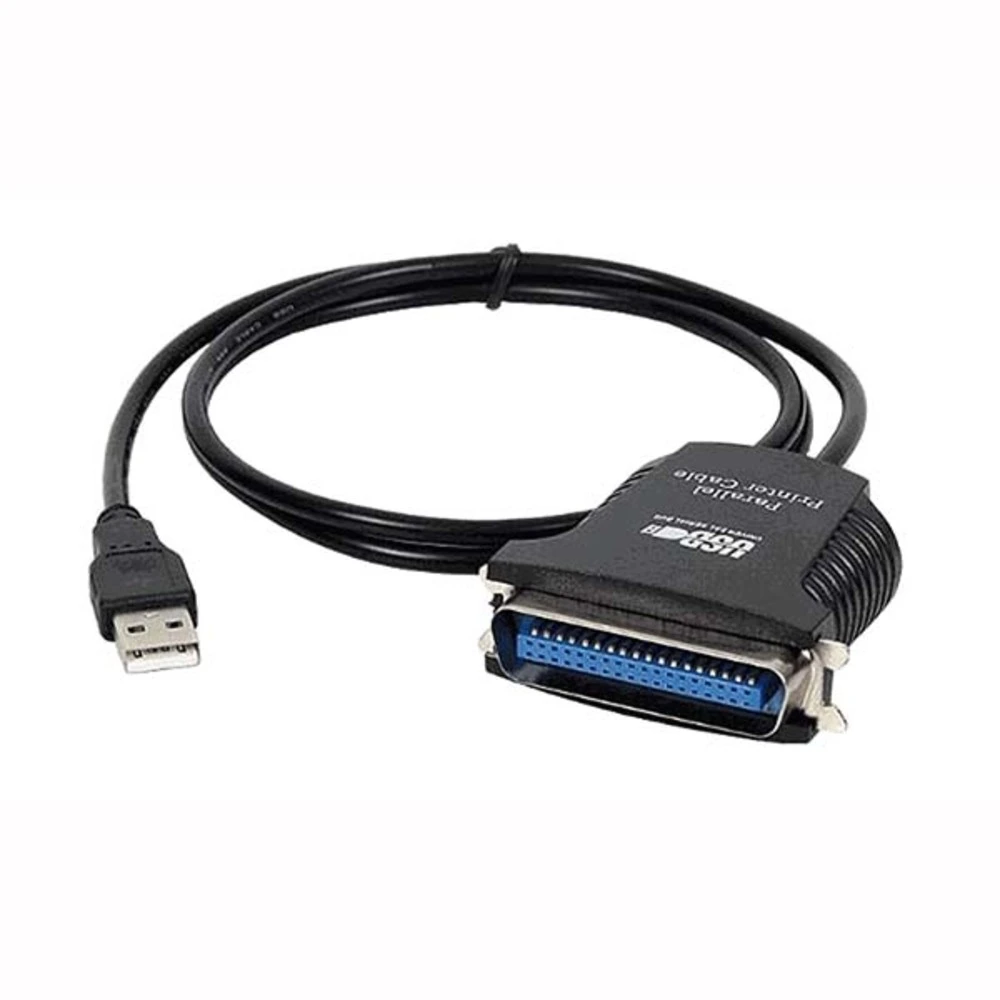 convertidor USB 2.0 macho a puerto paralelo
