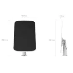 EZVIZ - solar panel - compatible with EB8 4G camera with Type-C charging ports - Image 2