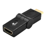 HDMI macho a HDMI hembra con ángulo ajustable