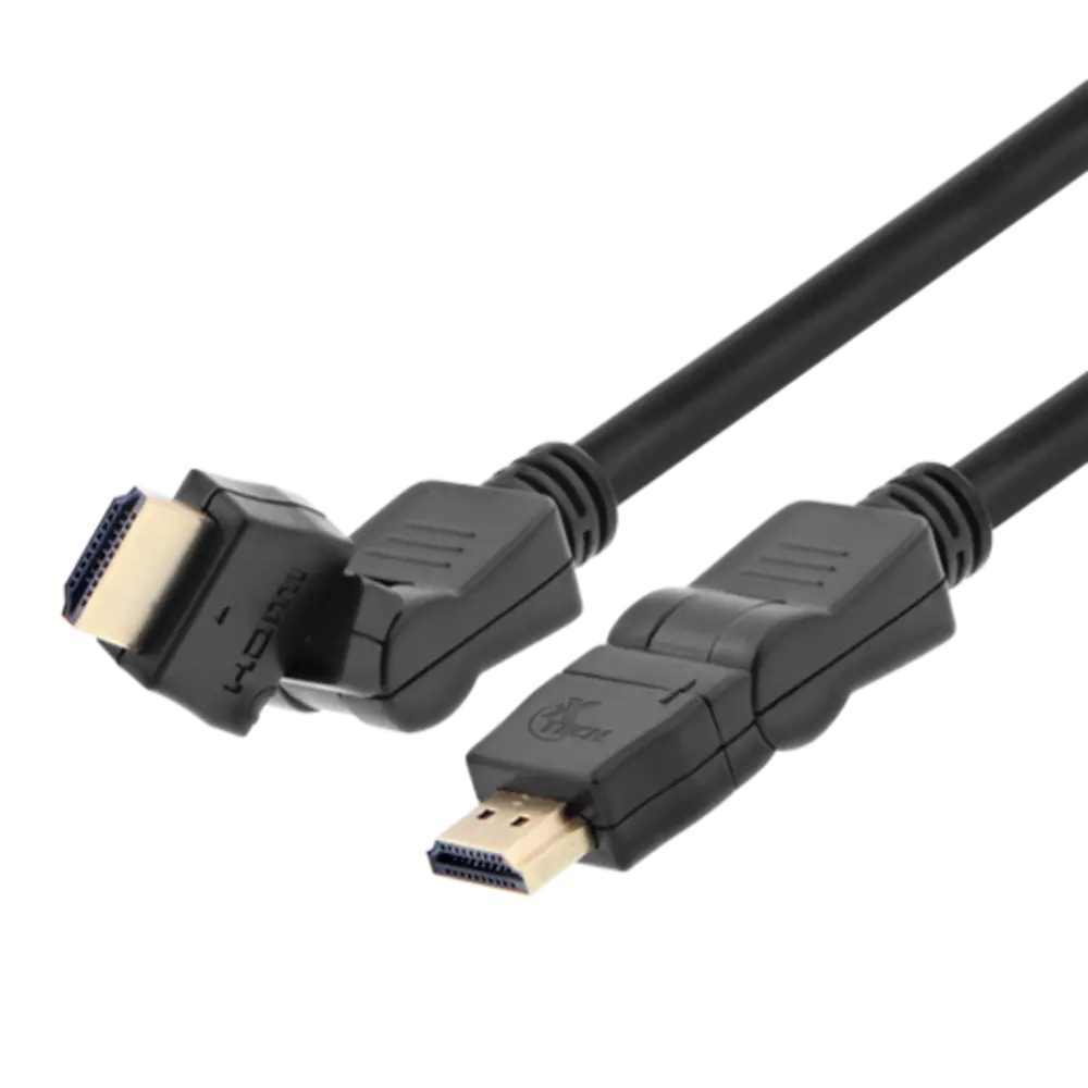 HDMI macho a HDMI macho giratorio