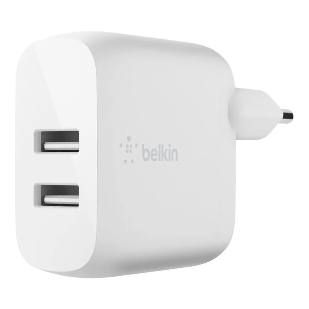 Belkin – – 24 vatios – 4.8 A – 2 conectores de salida (2 x USB)