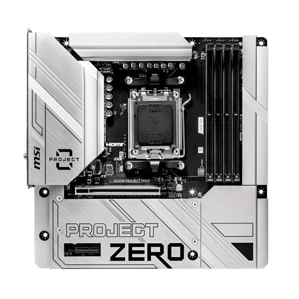 TARJETA MADRE MSI B650M PROJECT ZERO AM5 911-7E09-003