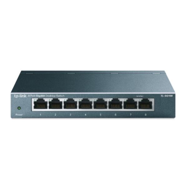 SWITCH TP LINK 8 PUERTOS TL-SG108 SWITCH TP LINK 8 PUERTOS TL-SG108