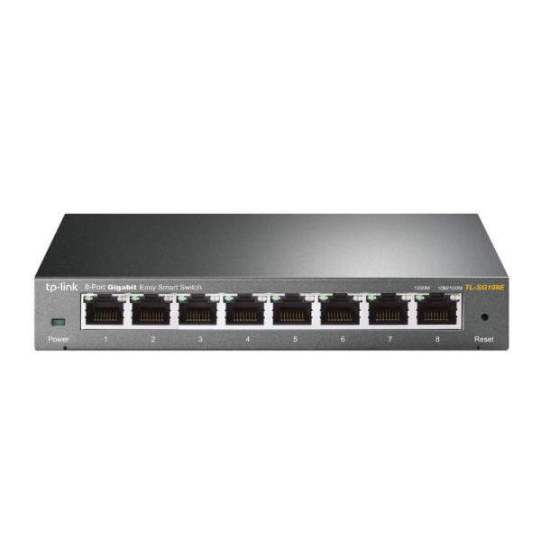 SWITCH TP LINK 8 PUERTO TL-SG108E SWITCH TP LINK 8 PUERTO TL-SG108E