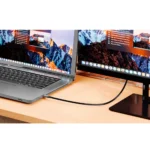 Xtech - USB cable - USB Type C - HDMI - 1.8 m - Black & silver - C male to HDMI male XTC-546 - Image 2