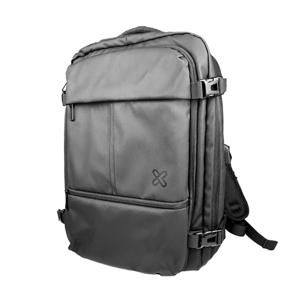 Klip Xtreme – Notebook carrying backpack – 17″ – Polyester – Black – Travel Water resistant
