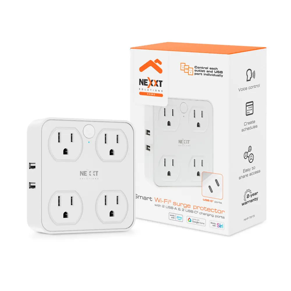 Protector de sobretensión inteligente Wi-Fi