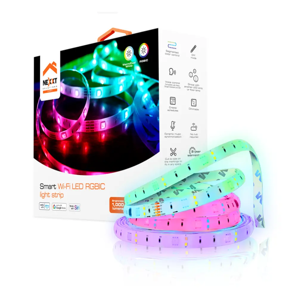 Nexxt Solutions Connectivity – RGBIC LED Strip 5m
