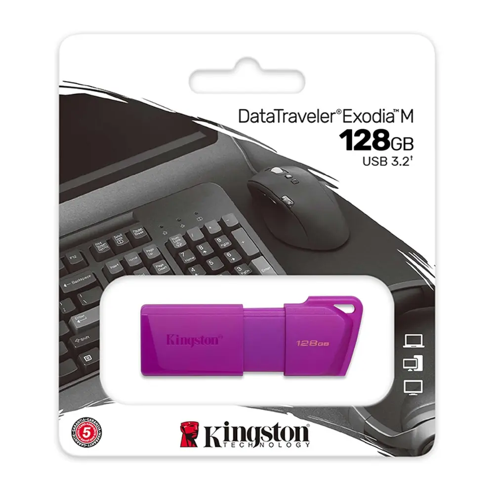 Kingston traveler exodia 128GB NEON PURPLE