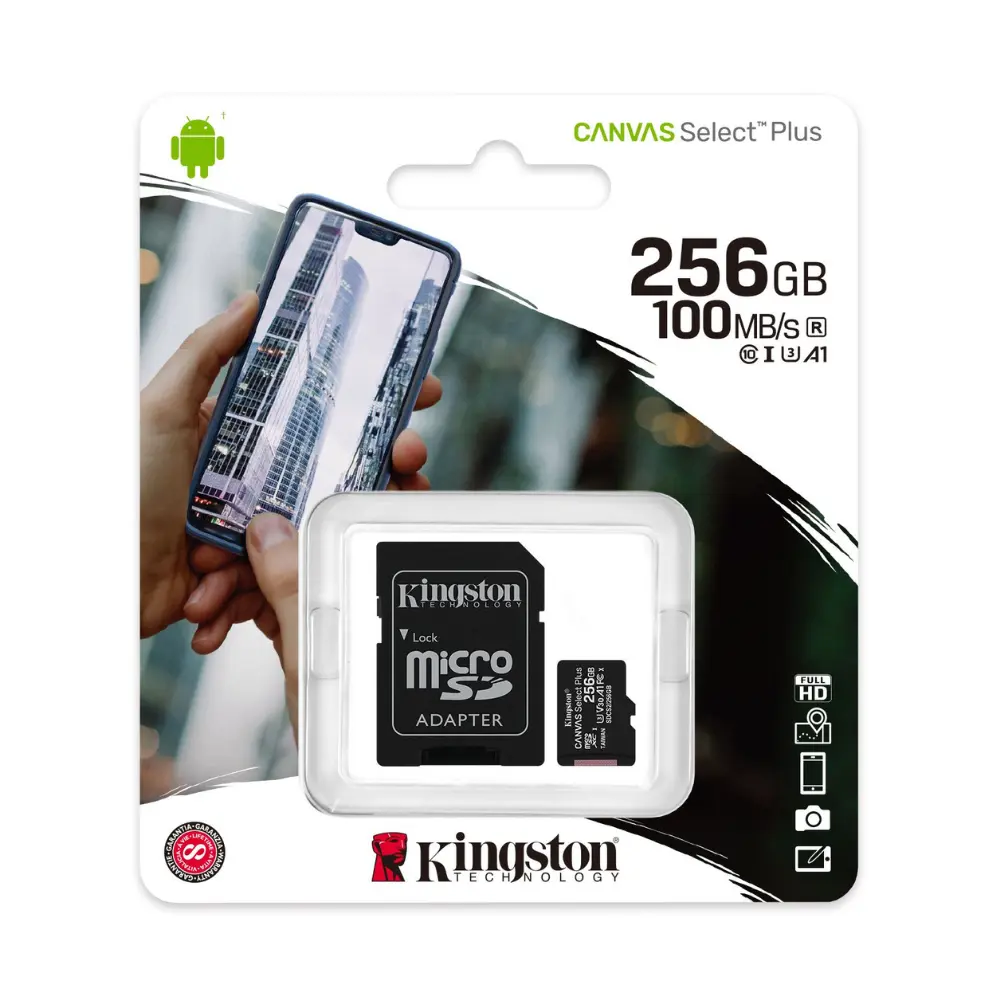 KINGSTON CANVAS SELECT PLUS 256GB