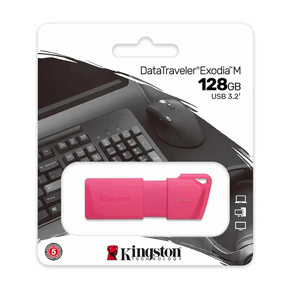 Kingston traveler exodia 128GB NEON PINK