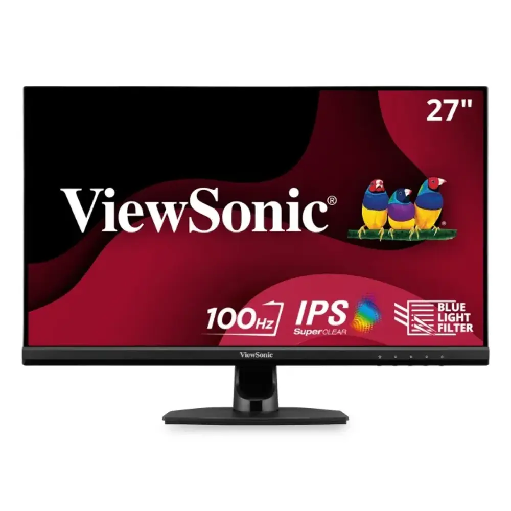 ViewSonic monitor – 27″ – 1920 x 1080 – IPS – HDMI / VGA – Black