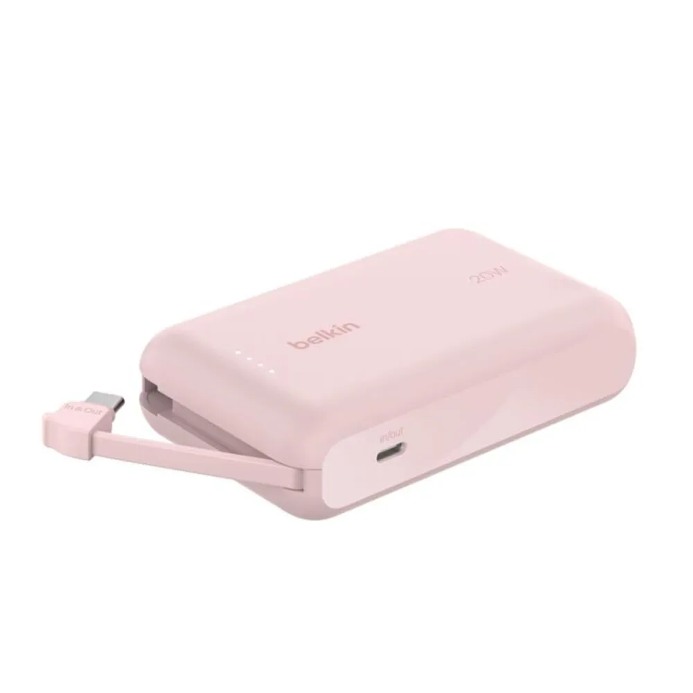 Belkin – Power bank – 20 Watt – Lithium – Para Universal – Pink